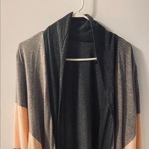 Overlay sweater